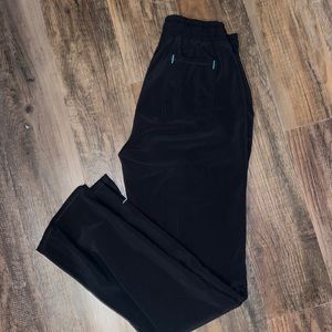 Black scrub pants